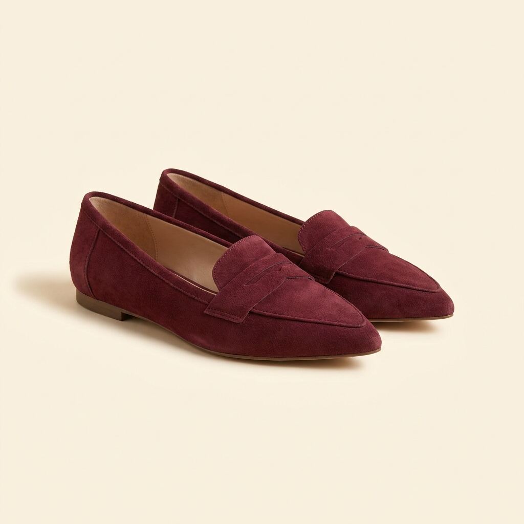 Claret Office Loafer